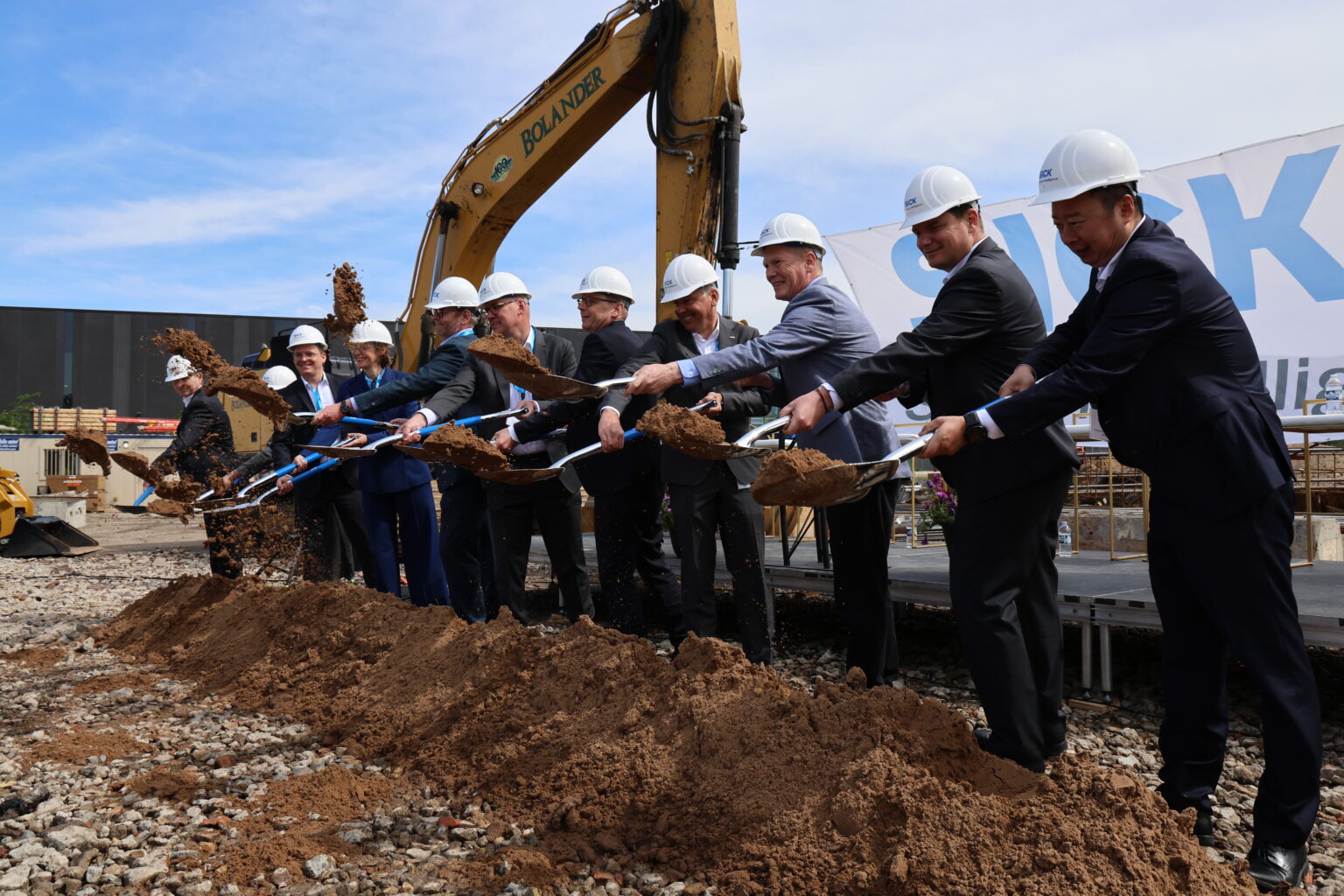 SICK celebrates groundbreaking of 64 million expansion in Bloomington
