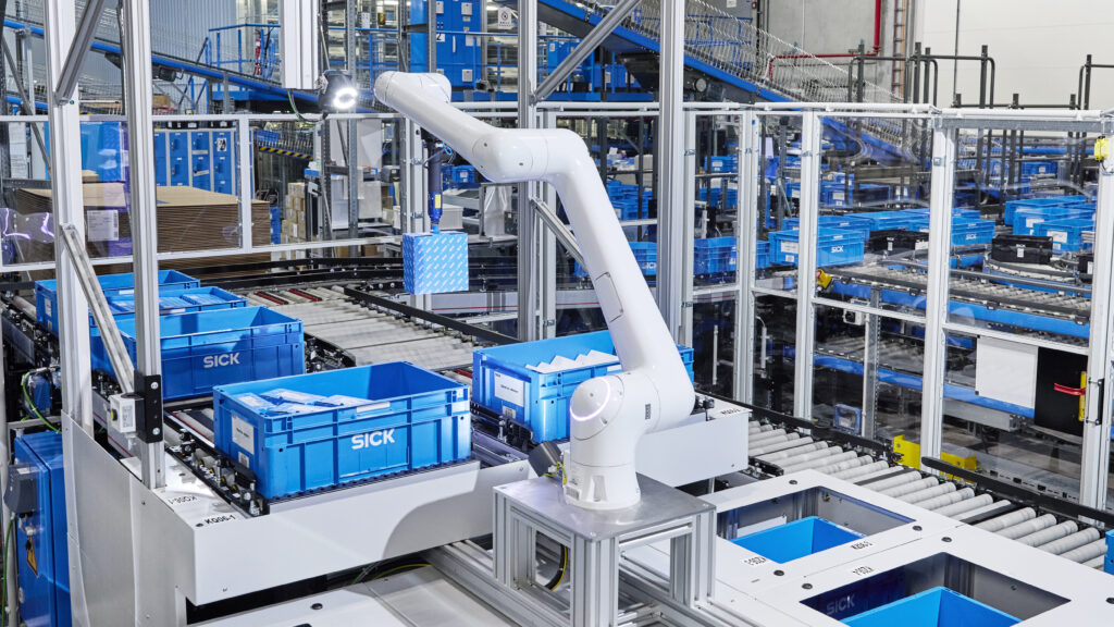 Automated Picking with Physical AI - SICK Sensor Connection